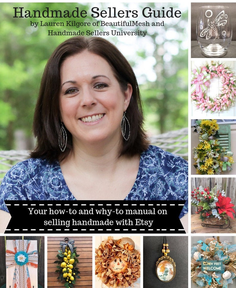 How to Sell on Etsy Guide Etsy eBook Etsy SEO Help Handmade Etsy