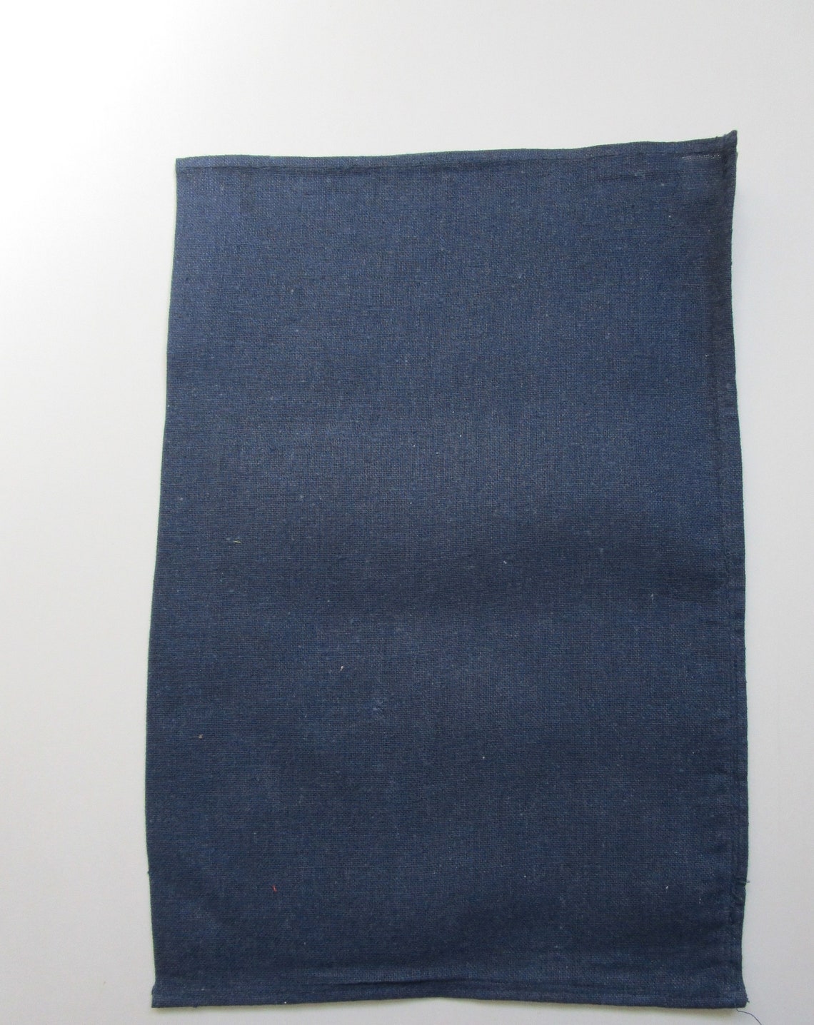 Vintage BLUE Canvas MONEY BAG Cash Bag Bank Money Bag Vintage Etsy