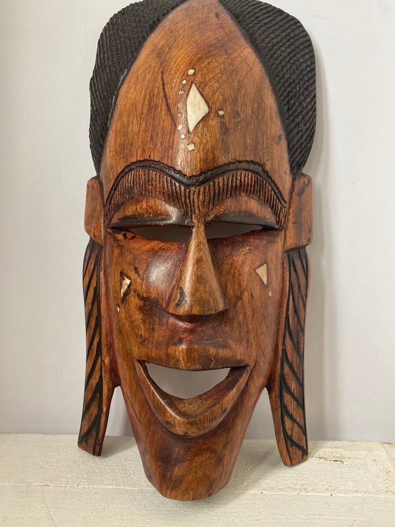 アフリカ マスク イドマ族 仮面 A ANTIQUE AFRICAN MASK アフリカ