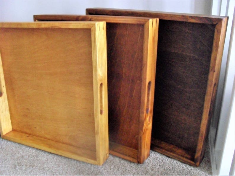 BREAKFAST Tray LAP Tray Table Centrepiece BESPOKE Wooden Tray Etsy UK