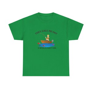 Fishing Buddy Tee, Funny Fishing Dad Gift, Avid Fisherman Shirt, Christmas Gift for Him, Unisex Heavy Cotton T-Shirt, Fishing Lover Apparel