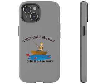 Phone Case, Dad Gift, Christmas Gift for Dad, Fishing Dad Funny Gift, Tough Phone Cover, Protective Case, Gift for Him, Father's Day Present