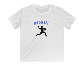 Kids Softstyle Tee, Good Son design, Best Son Shirt, Son Gift, Children's T-Shirt, Family Love Tee, Boys' Clothing, Birthday Gift for Son
