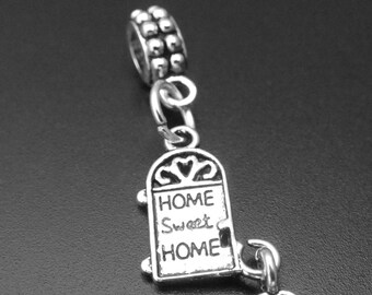 Badminton La Menars School Bag Charm for Bracelets 925 Silver Pendant Beads for Necklaces Dangle for Mother's Day Birthday Christmas Gift 