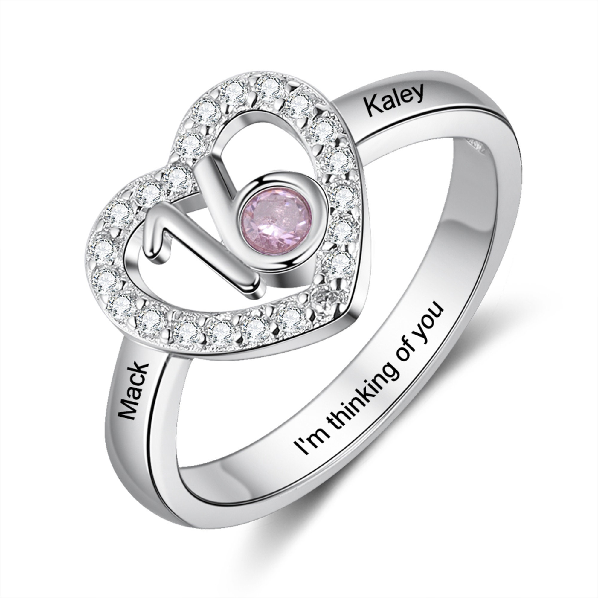 Personalized Engraved Sweet 16 Ring Birthstone Name Custom Stone Sweet Sixteen Ring 16th Birthday Ring Daughter 16th Birthday Jewelry Etsy Canada
