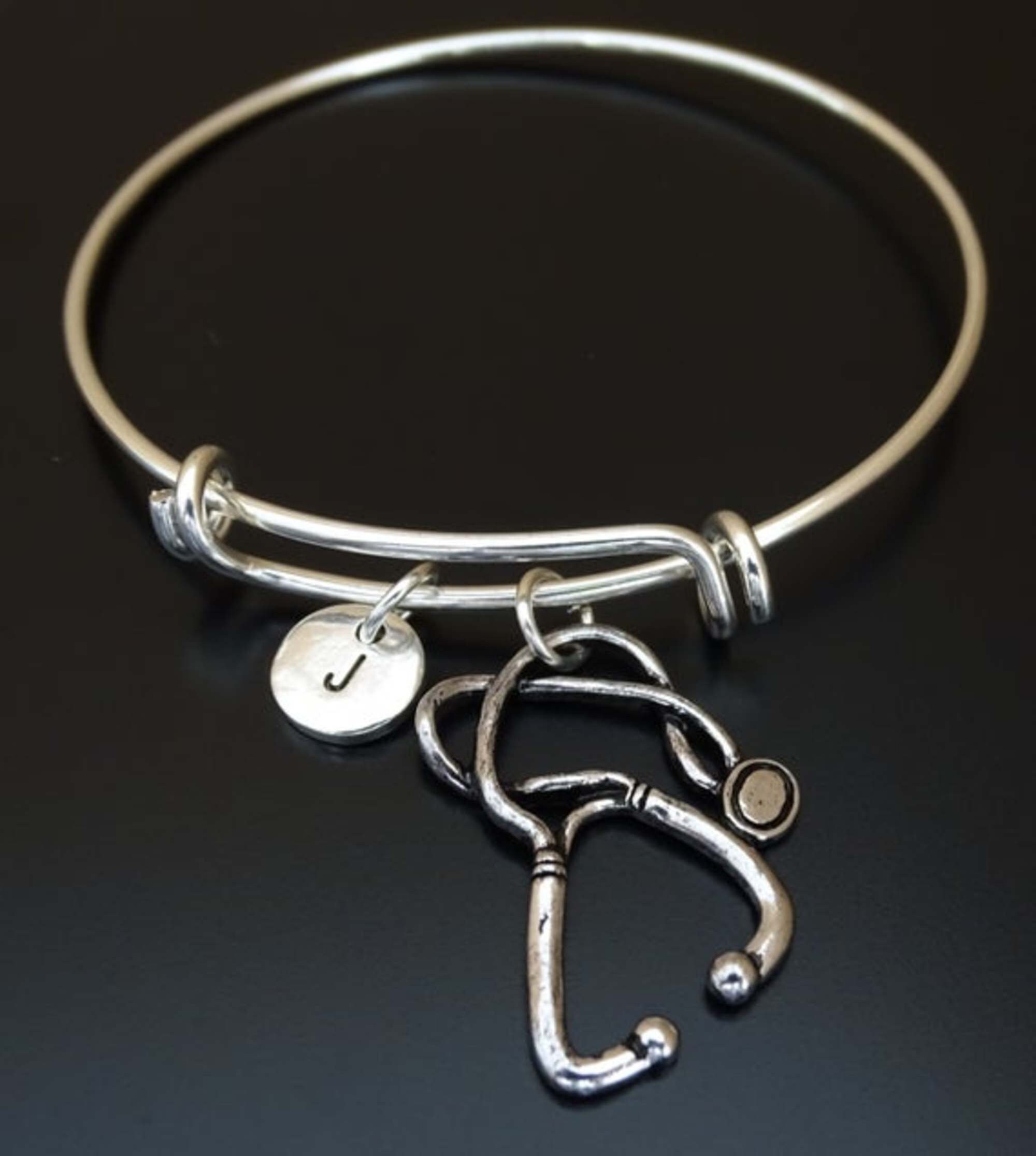 Stethoscope Bracelet Stethoscope Charm Stethoscope Pendant Etsy