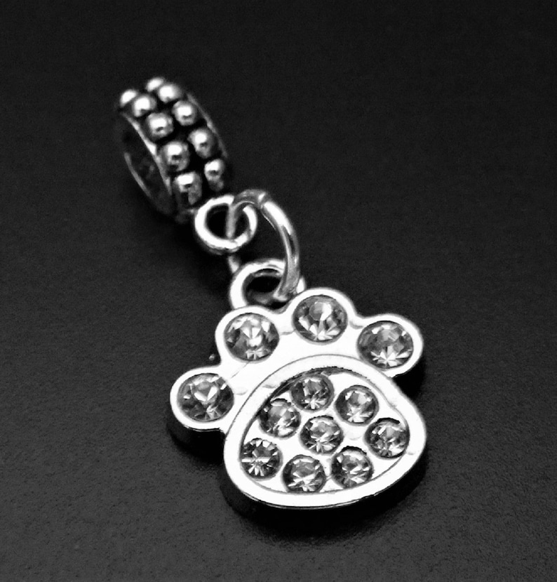 Charm bracelet blank 8/" or 20cm with flower detail clasp X 1 Silver plated