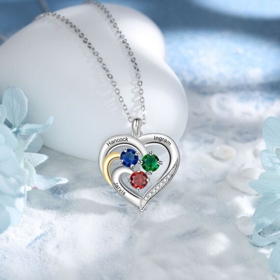 Necklace Mothers Day Heart Necklace 