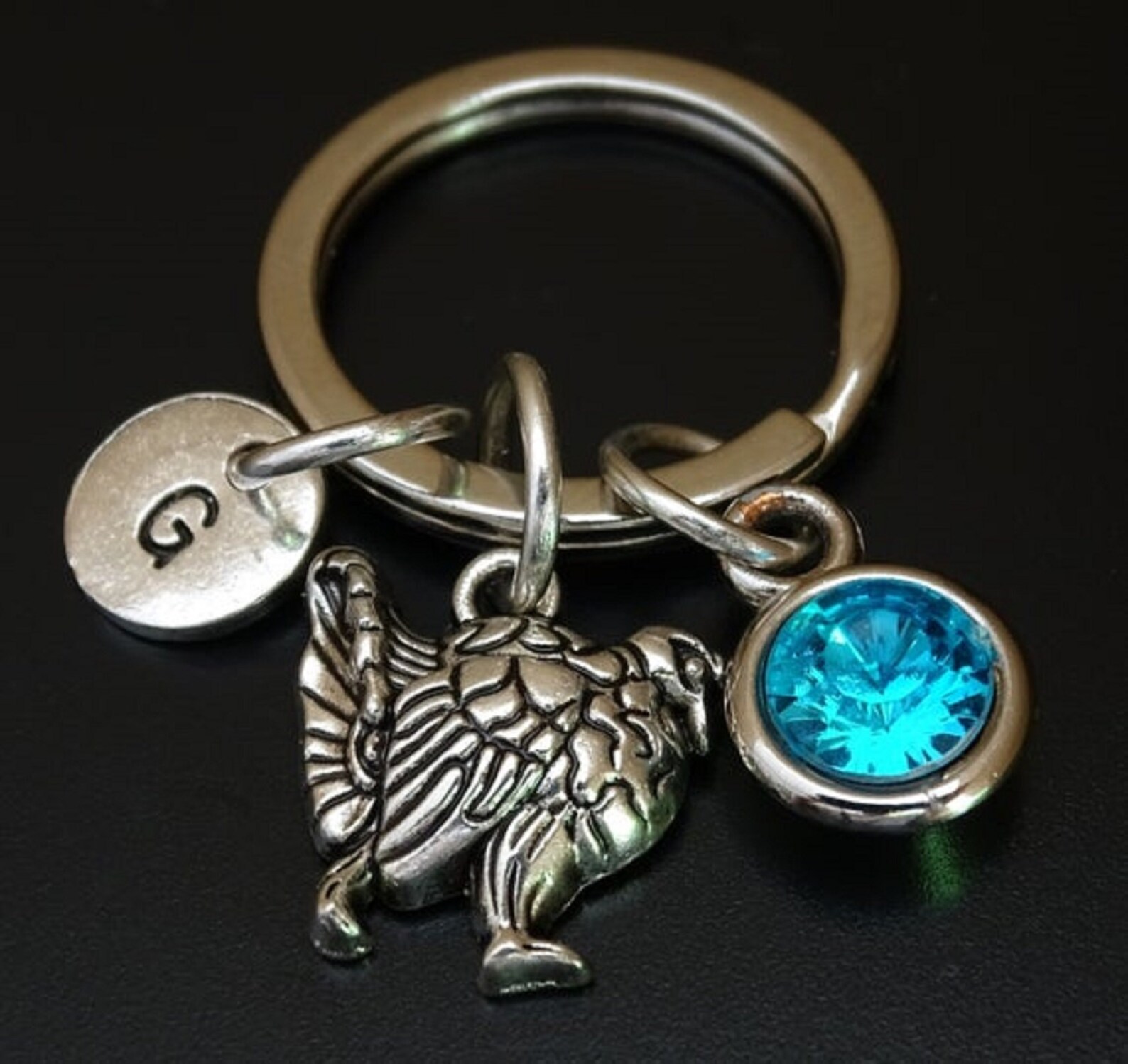 Turkey Keychain Turkey Pendant Turkey Charm Turkey Key Etsy