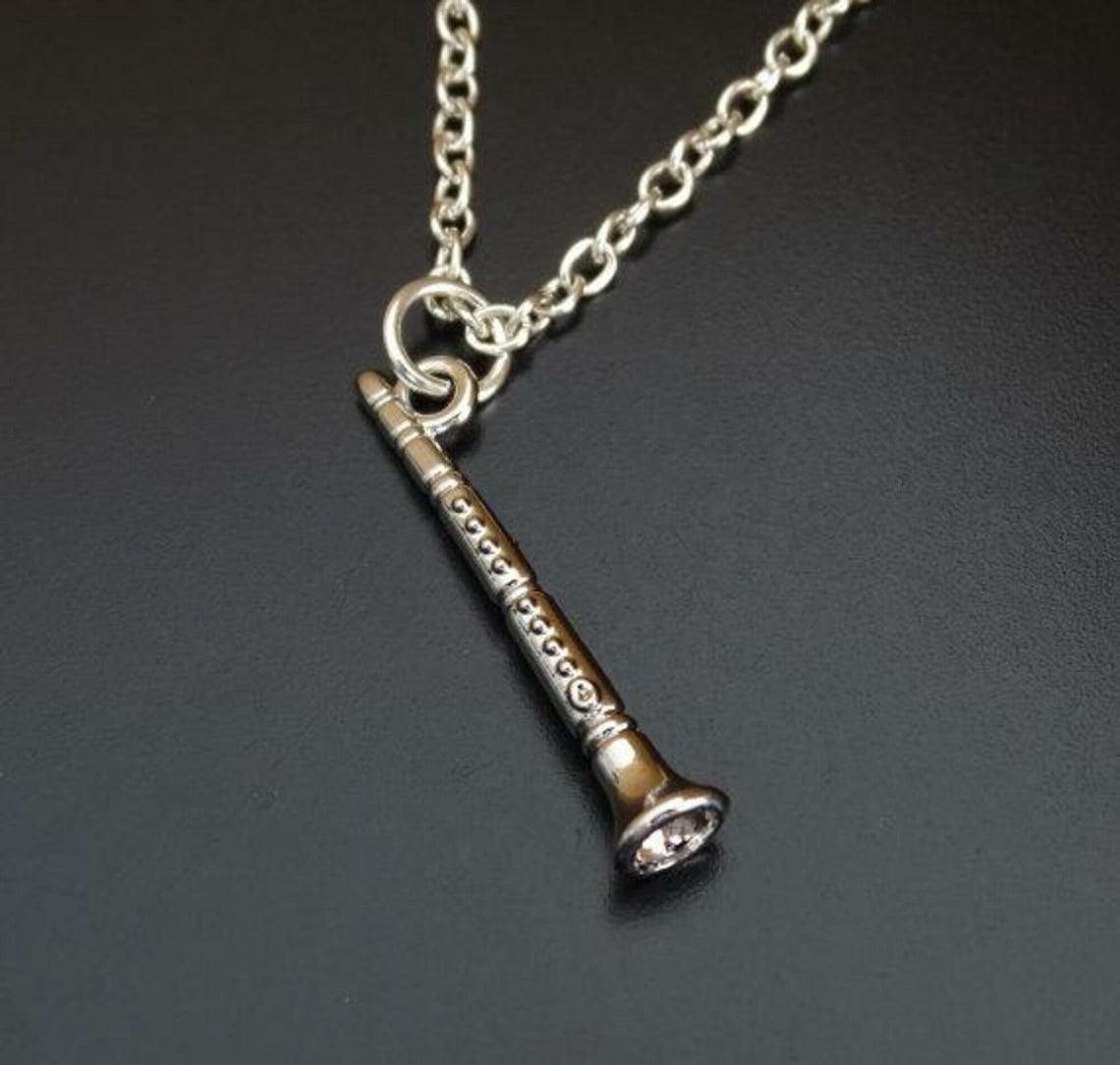 Necklace Silver Charm Necklace Etsy