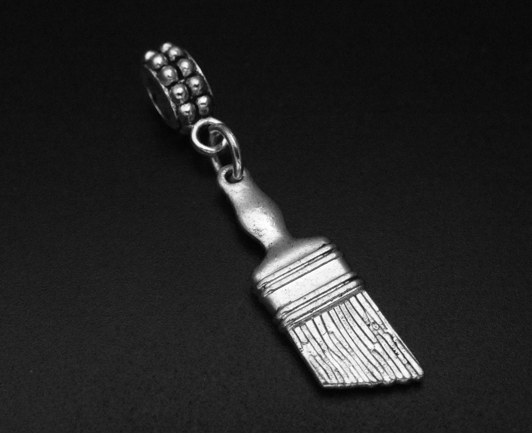 Paint Brush Charm Fits European and Brand Bracelets Paint Etsy