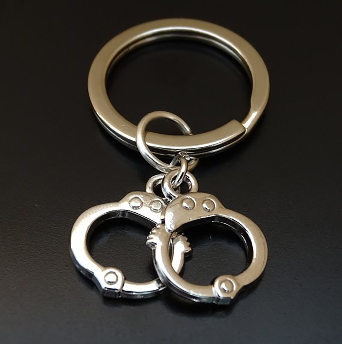 Handcuff Keychain Handcuff Key Chain Handcuffs Keychain Etsy