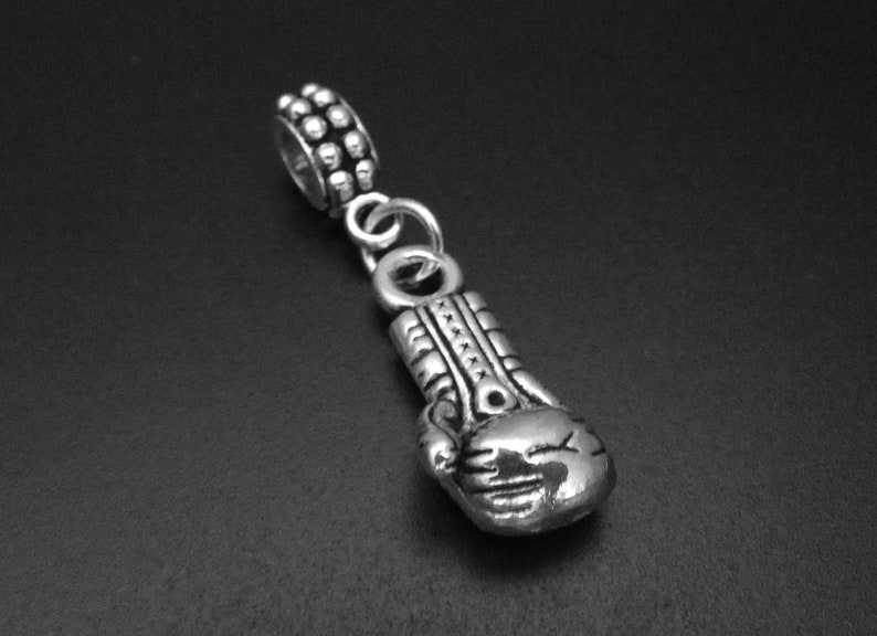 Boxing Dangling Charm Boxer Charm Boxing Charm Bracelet Boxing Glove Charm fits European and Brand Bracelets Boxing Dangle Charm