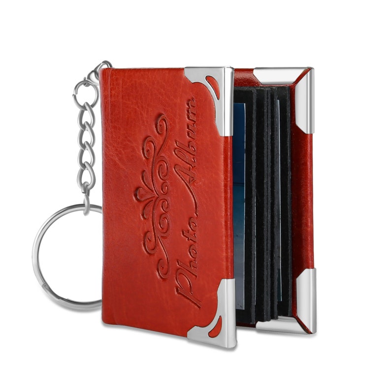 Personalized Mini Photo Album Keychain 5 or 10 Photos Small Etsy