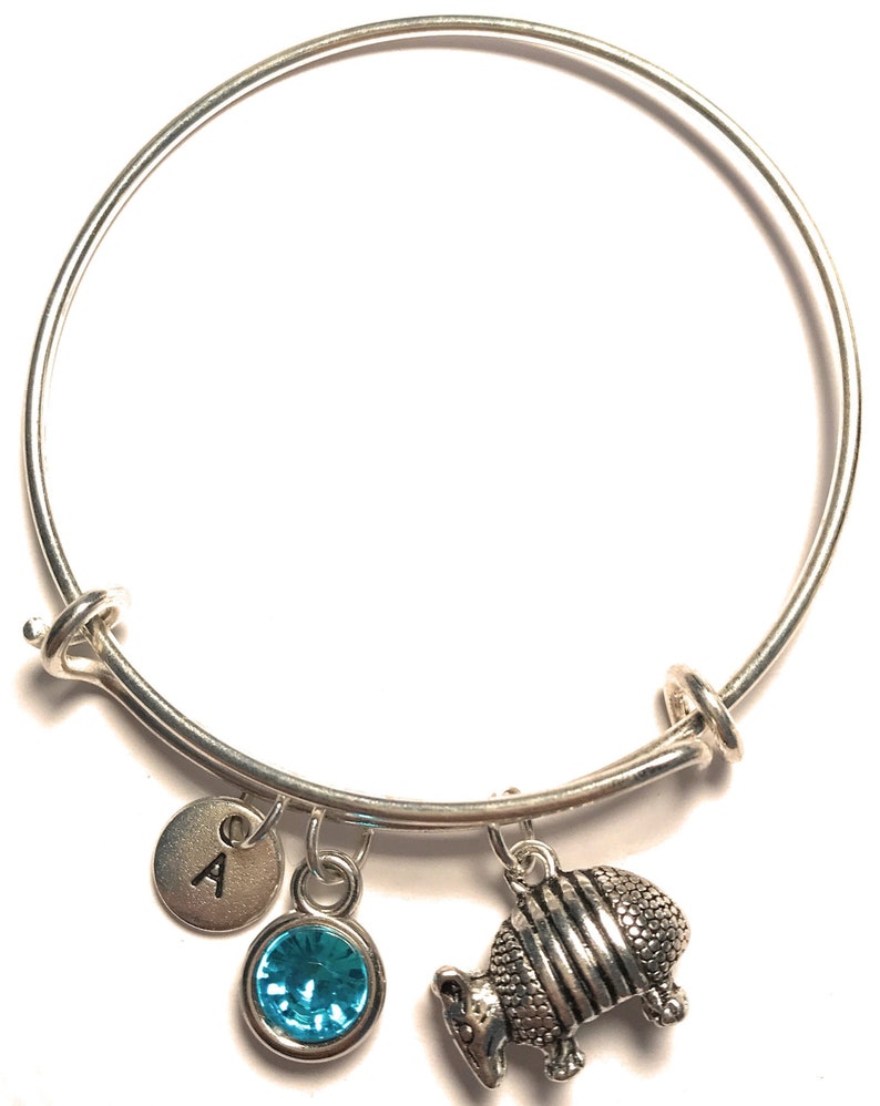 Armadillo Bracelet Armadillo Charm Silver Armadillo Bangle Armadillo Jewelry Armadillo Bracelet for Women Girl Armadillo Pendant