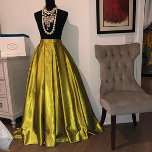 Custom Ball Gown Skirt |FAST SHIPPING| Women Long Ball Gown Skirt | Prom Party Skirts with Pockets |Handmade Skirts | Wedding Women's Skirts