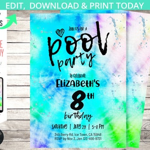 Peace Love Pool - Etsy