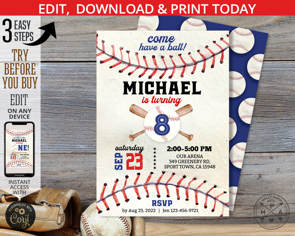 Printable New York Rangers Birthday Ticket Invitations DIY