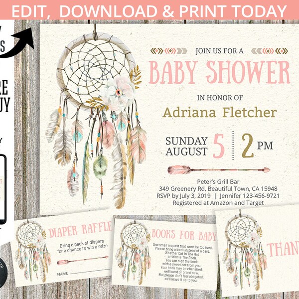 Tribal Baby Shower - Etsy