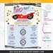 Race Car TWO Fast Stats Milestone 2nd Birthday Sign. Second Speed ...