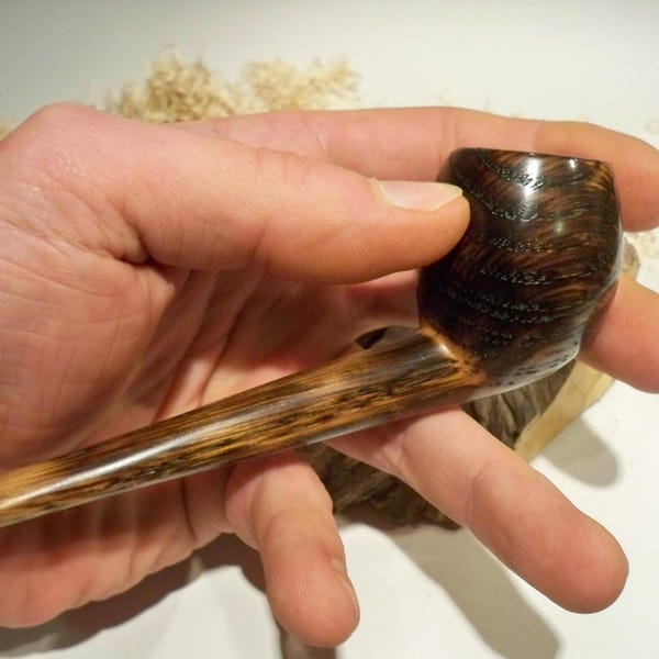 Wooden pipe, Made to order, oak wood, Devil Anse, smoking pipe, tobacco pipe, wooden smoking pipe, devil anse pipe
