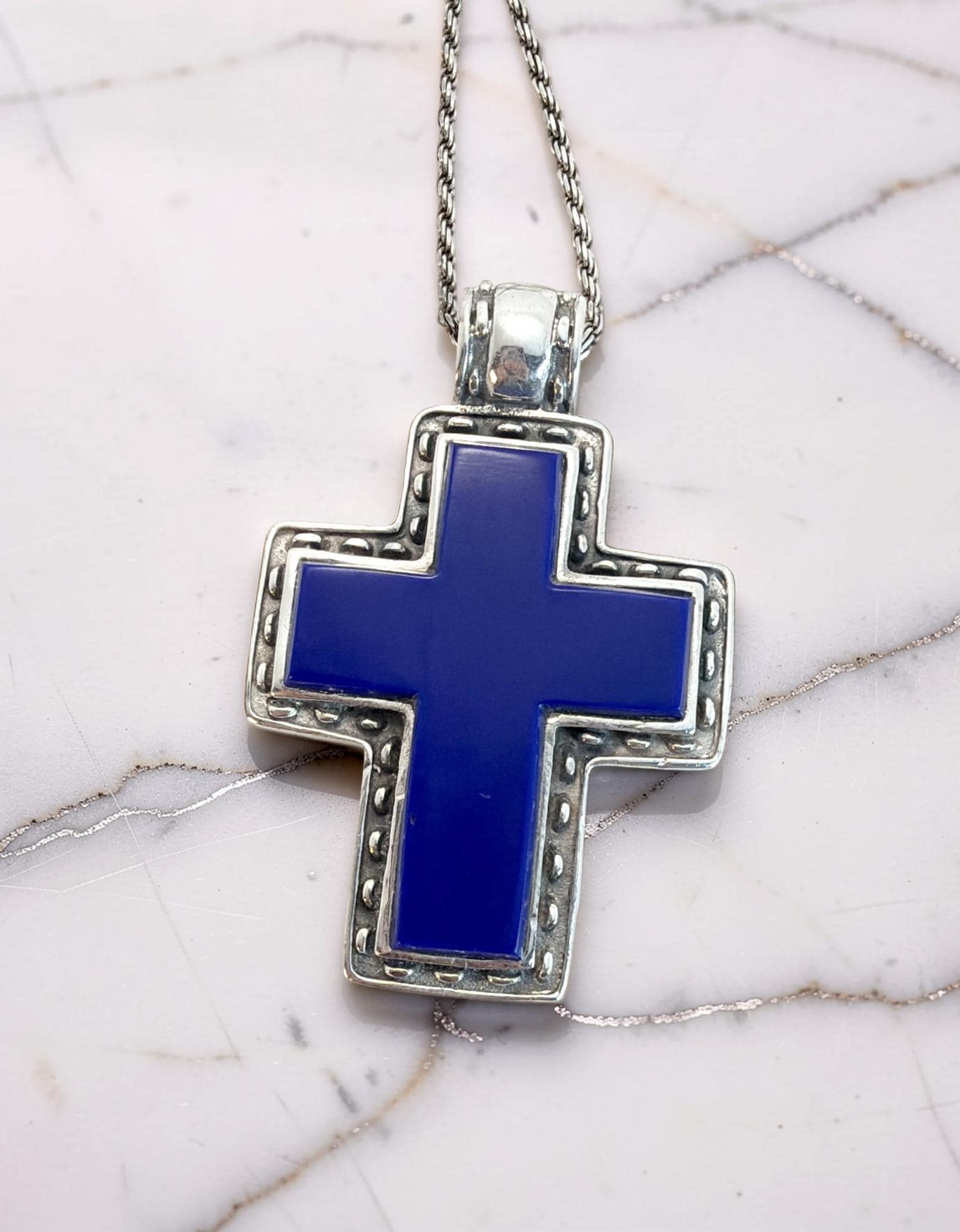 925 Sterling Silver Cross Made in Italy - Etsy
