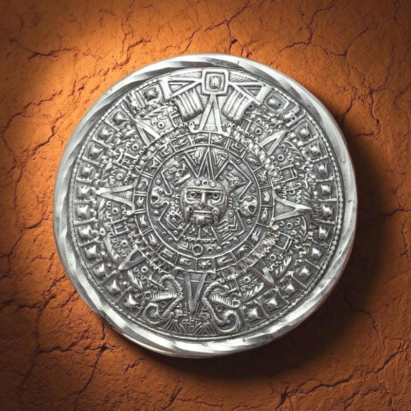 925 Aztec Pin - Etsy
