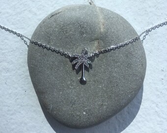 Palm Tree necklace, Jushshop, JushShop