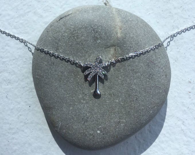 Palm Tree necklace, Jushshop, JushShop