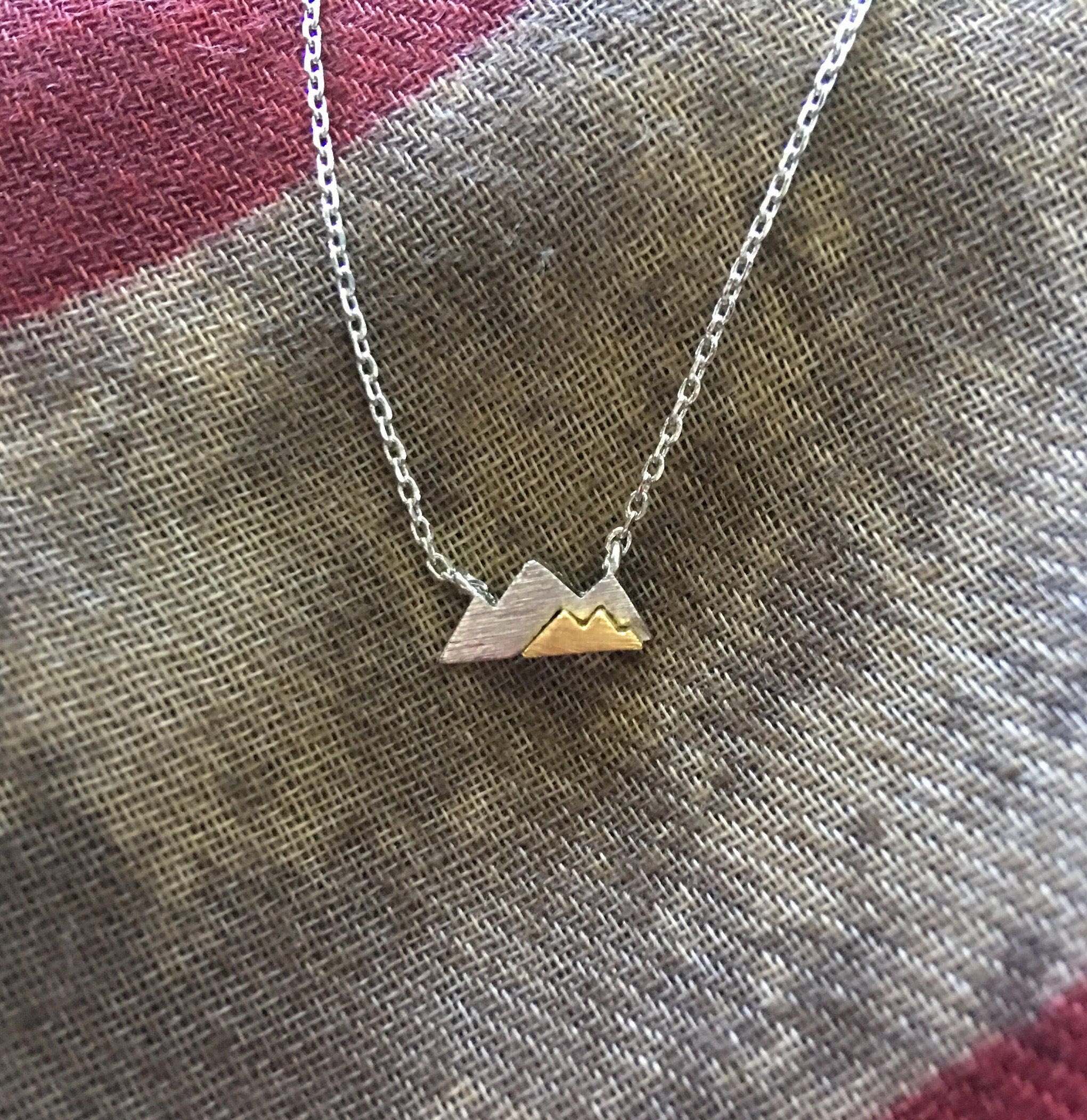 Small mountain necklace shop