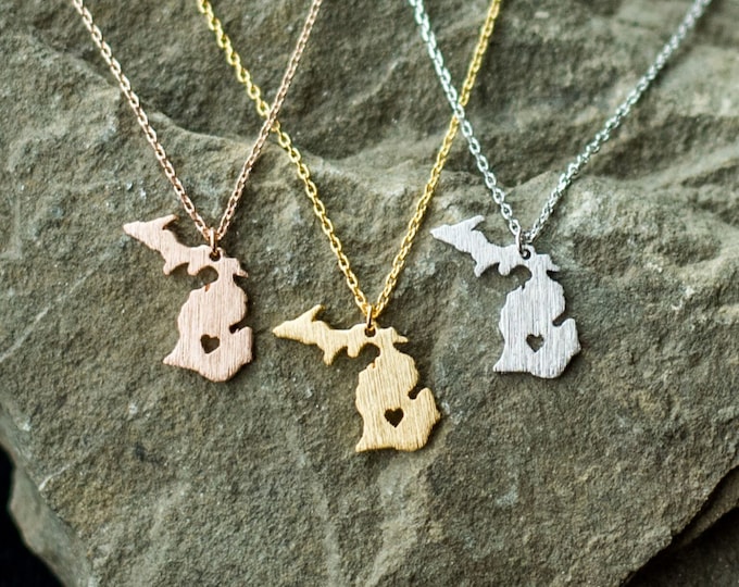 Michigan Necklace, JushShop