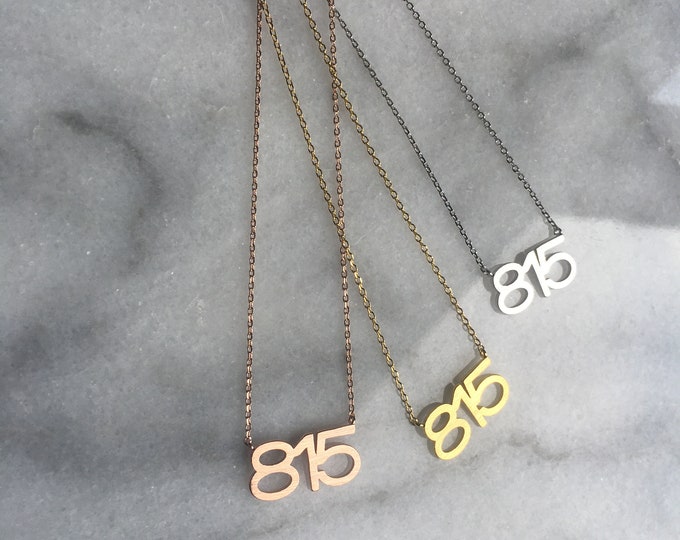 815 Necklace, JushShop