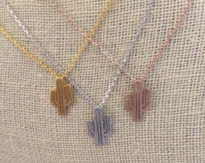 Cactus Necklace