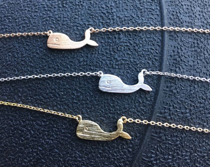Whale Necklace, JushShop