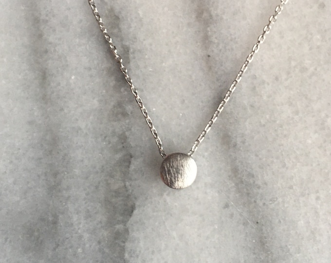 Silver Dot Necklace