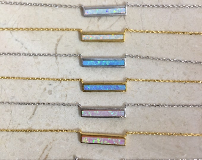 Opal Necklace, JushShop