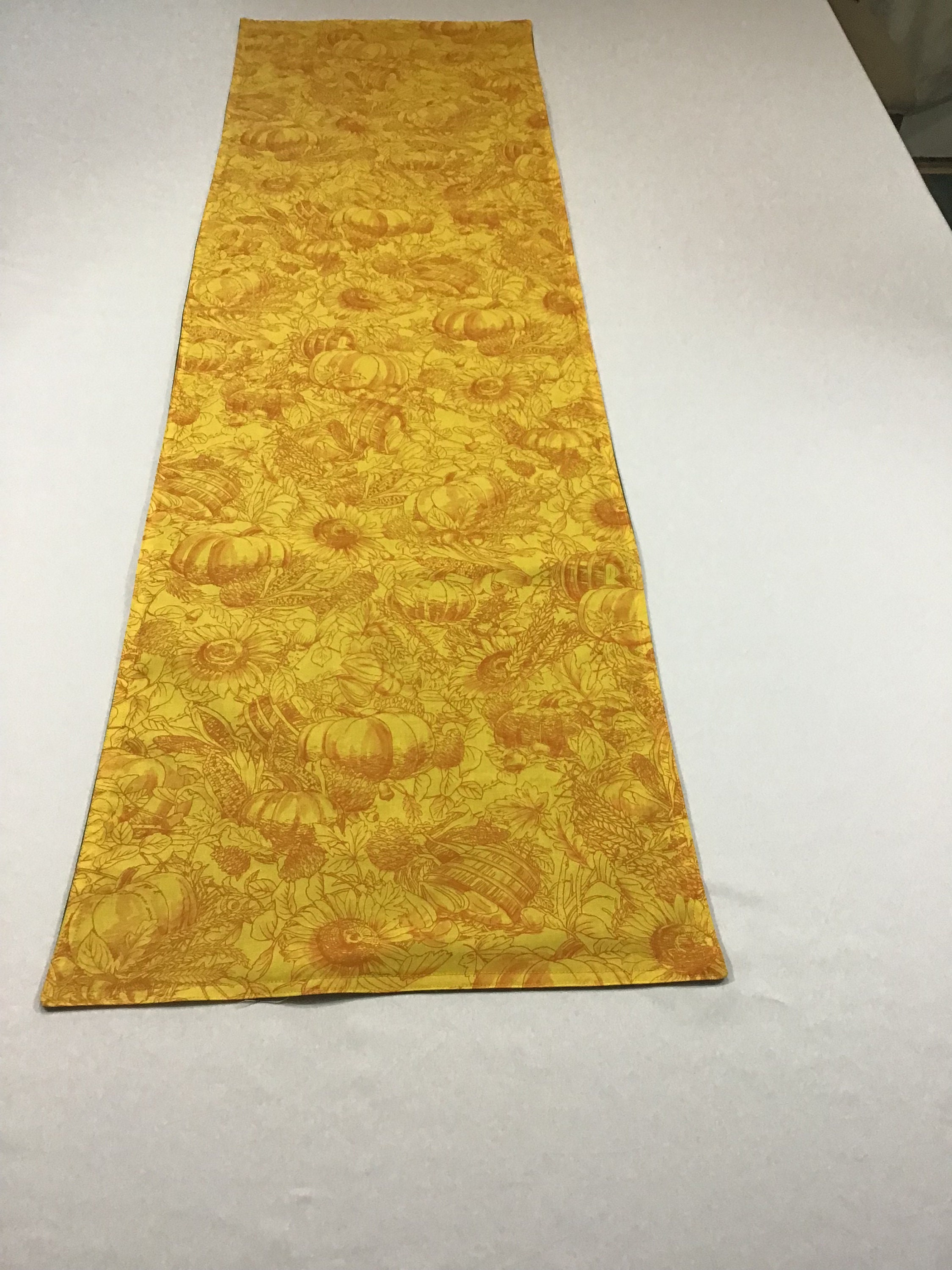Yellow Table Runner Dining - Orange Coffee Table Runner Yellow Table Runner Dining - Orange Coffee Table Runner