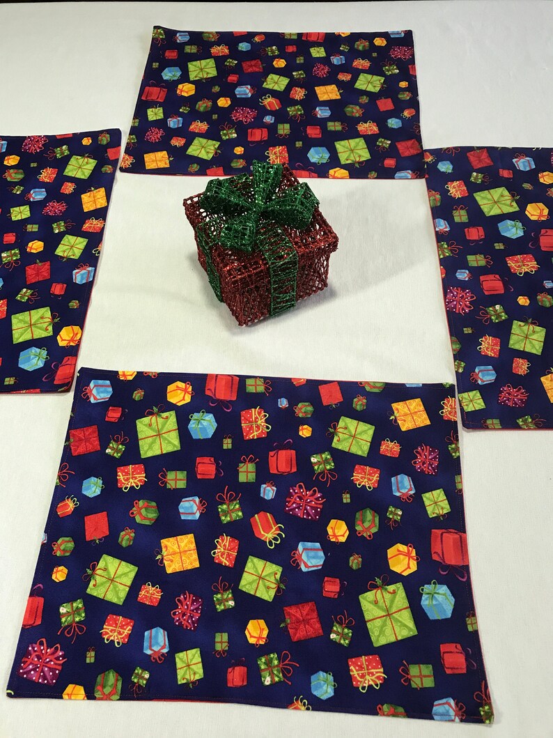 Christmas Place Mats Christmas Table Mats Place Mats | Etsy