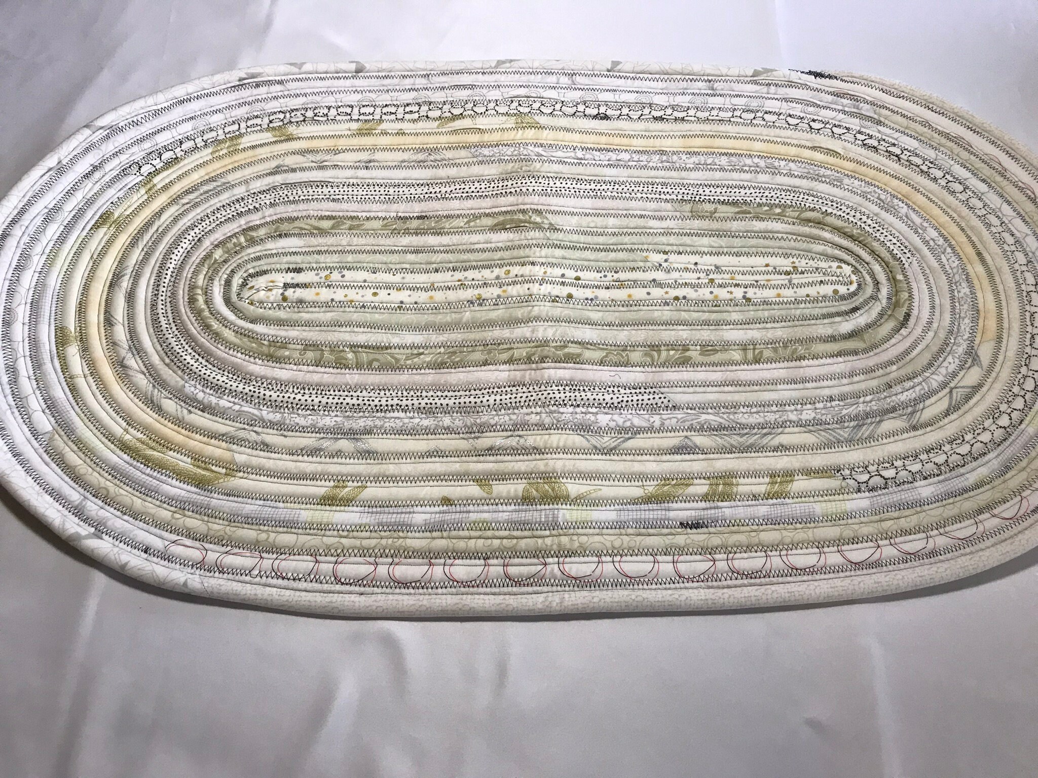 Quilted Rug Oval Rug Quilted Floor Rugs Bath Mats and Rugs Etsy