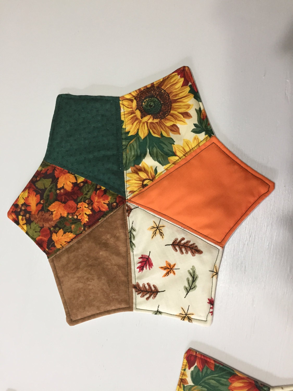 Quilted Mug Rugs Mug Rugs Mug Rug Set Fabric Coasters Table