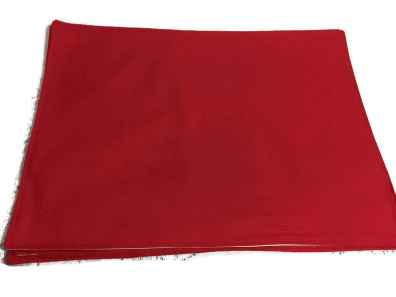Fabric Placemats Fabric Placemat Set Red Placemats Fabric Etsy