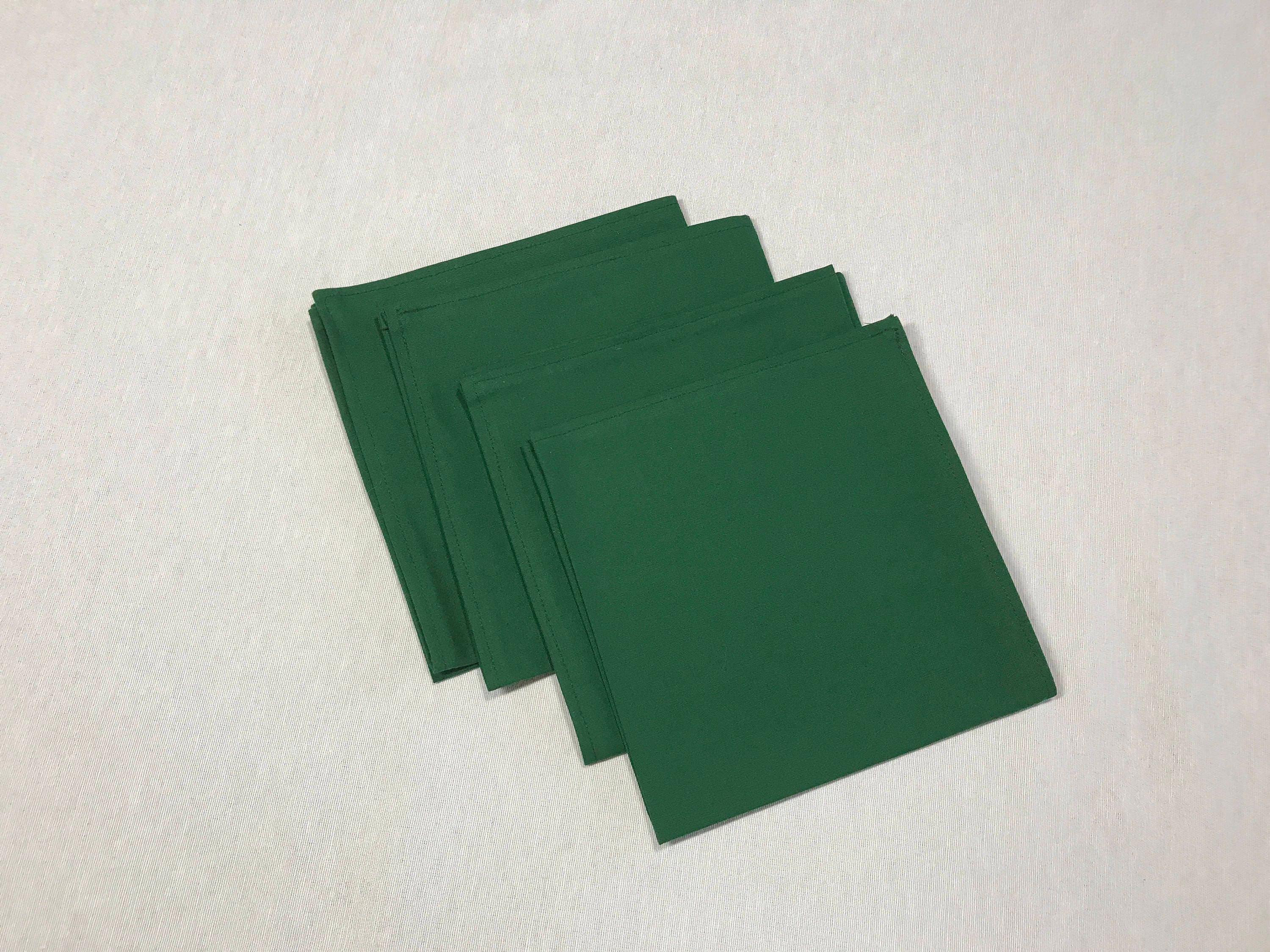 Dinner Napkins Cloth Pine Green Fabric Gallery Photo