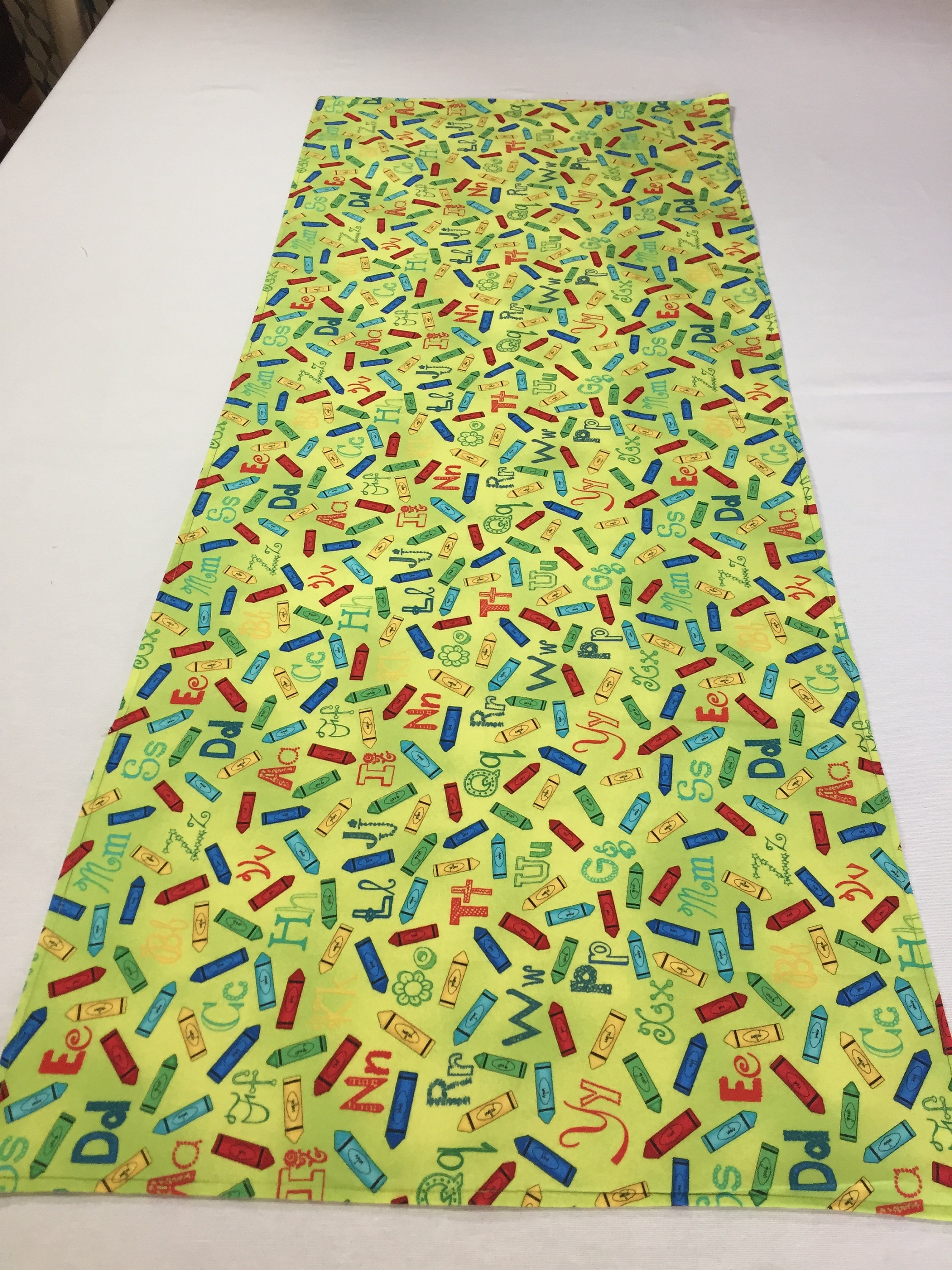 Yellow Table Runner Kitchen Runner Yellow Yellow Table Decor