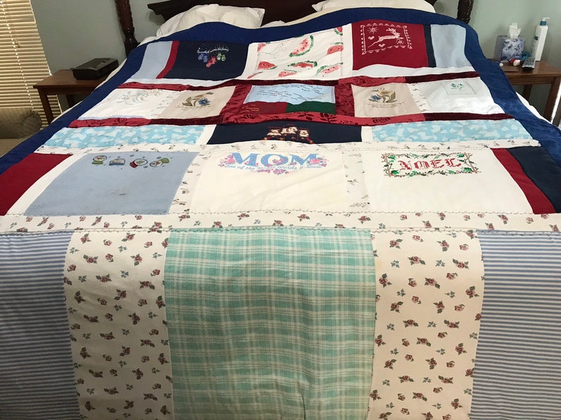 Keepsake Quilt Memory Quilt Keepsake Blanket Remembrance Etsy