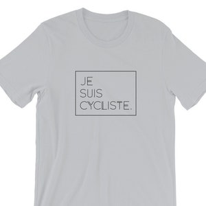 Cycling Short-Sleeve Unisex T-Shirt : Je Suis Cycliste
