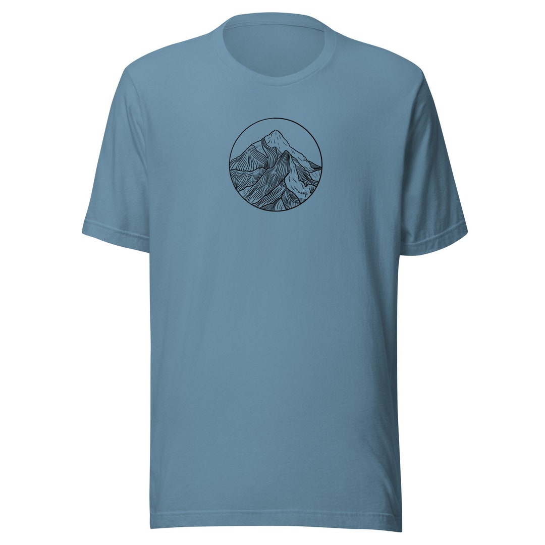 Mt Everest T-shirt, Mt Everest Mountain Art Shirt, Mt Everest Mountain ...