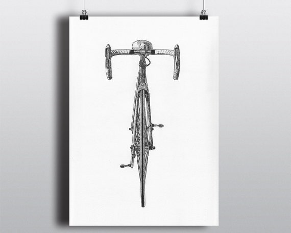 Etsy bicycle art new arrivals