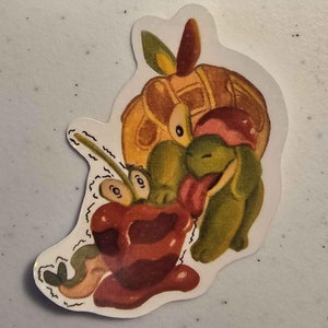 Sweet Treats Appletun and Dipplin Sticker
