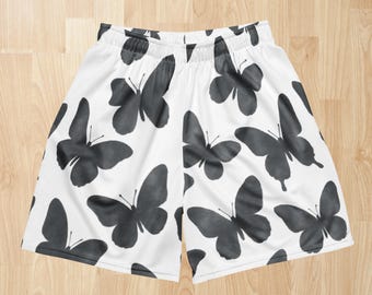 Pantalones cortos de baloncesto de malla Butterfly: ropa deportiva de poliéster reciclado