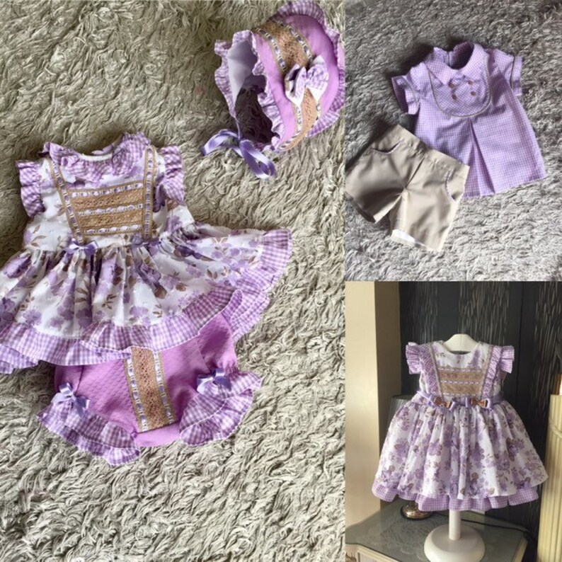24m The Childrens Hour Baby Girls White Fully Lined Lace Gown /& Bonnett 3m